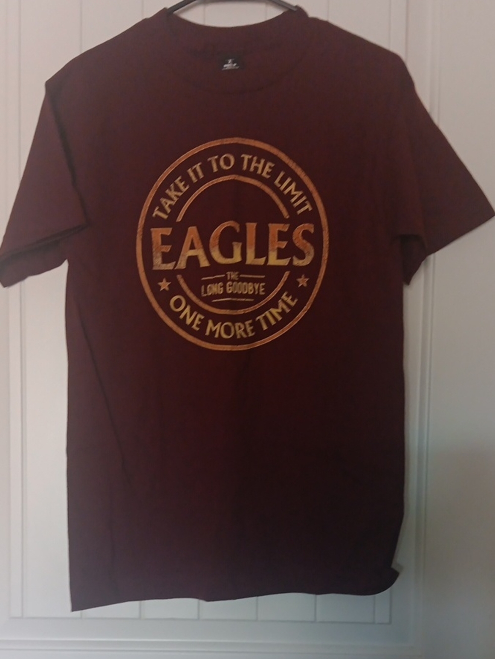 Hanes Beefy-T Eagles Graphic Tee Maroon Size S NWT
